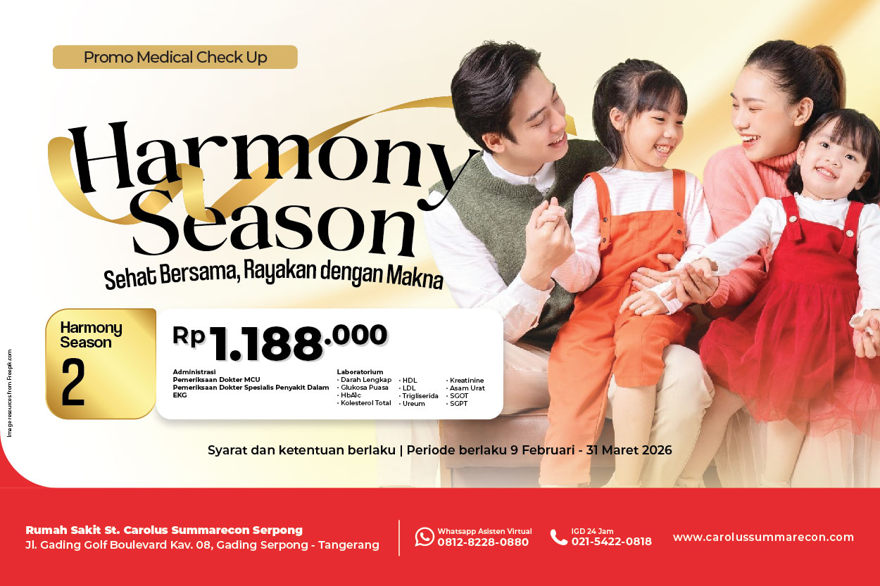 Paket MCU Harmony Season 2 Medical Check Up
