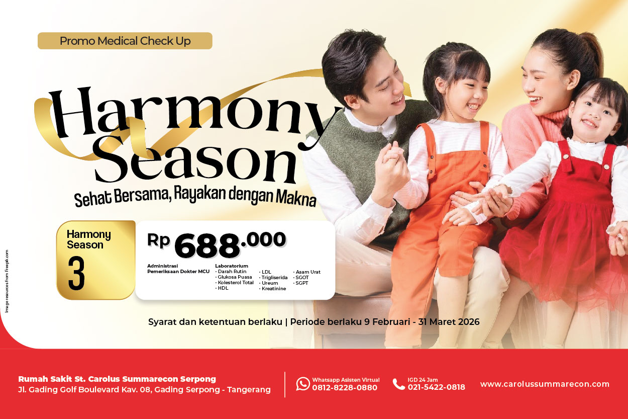 Paket MCU harmony Season 3 Medical Check Up