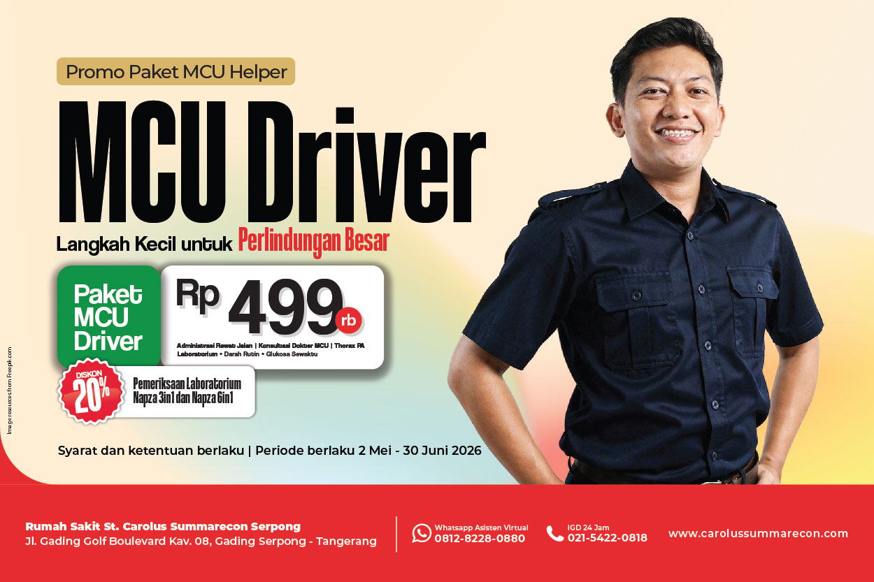 Paket MCU Driver Medical Check Up